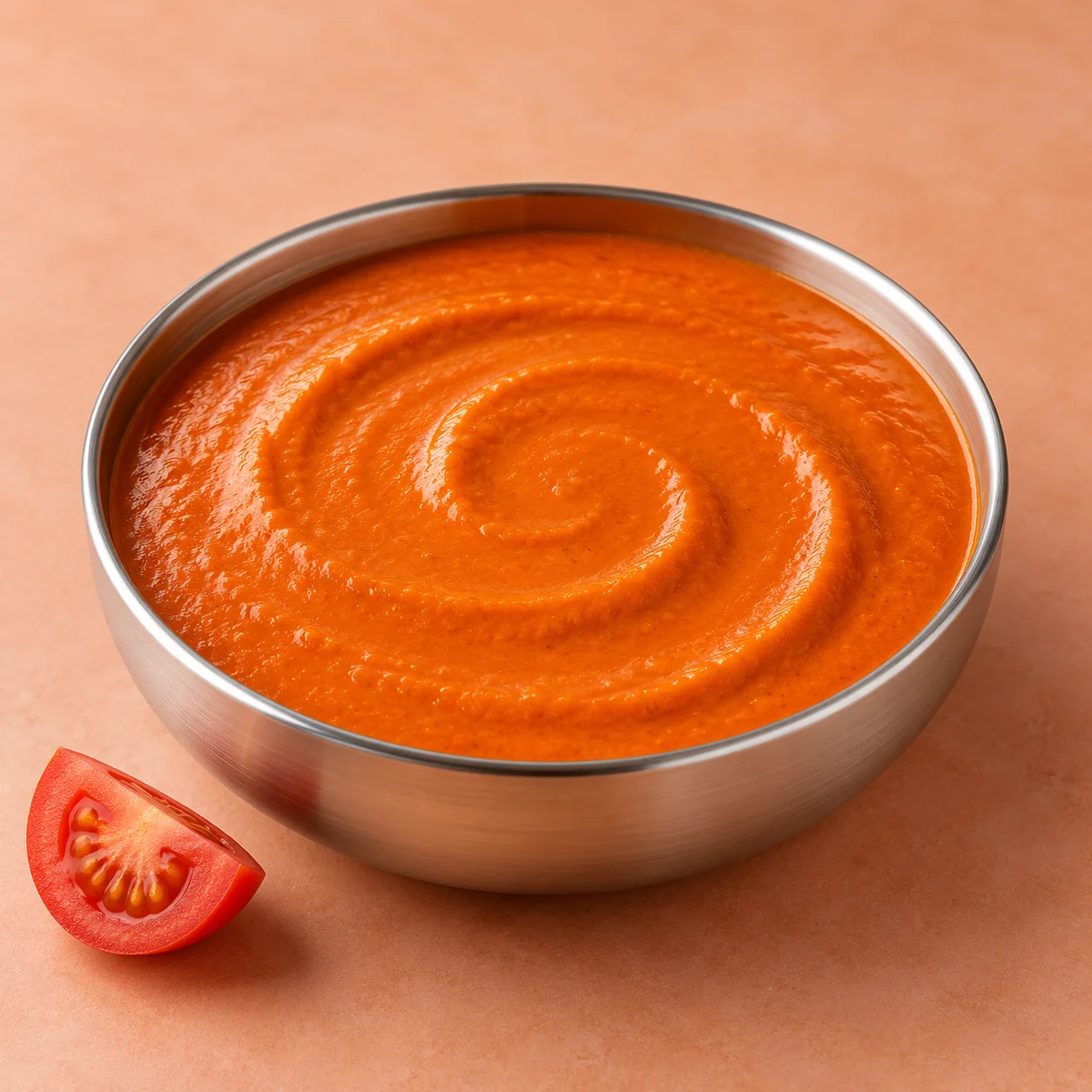 Illustrative Butter Sauce in a steel bowl